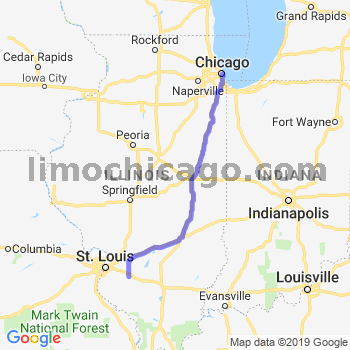 Limousine service to Chicago Loop