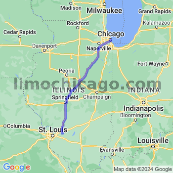 Limousine service to Chicago Loop