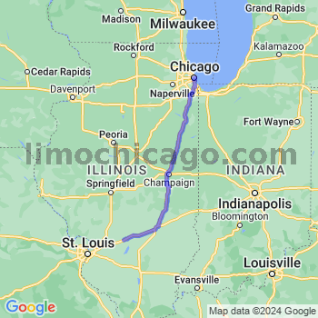 Limousine service to Chicago Loop