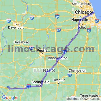 Limousine service to Chicago Loop