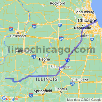 Limousine service to Chicago Loop