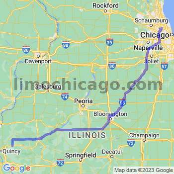 Limousine service to O'Hare airport (ORD)