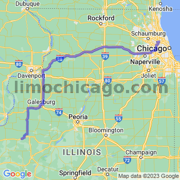 Limousine service to O'Hare airport (ORD)