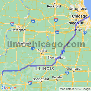 Limousine service to Chicago Loop