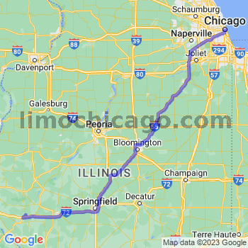 Limousine service to Chicago Loop