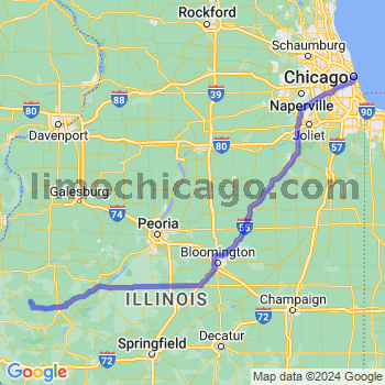 Limousine service to Chicago Loop