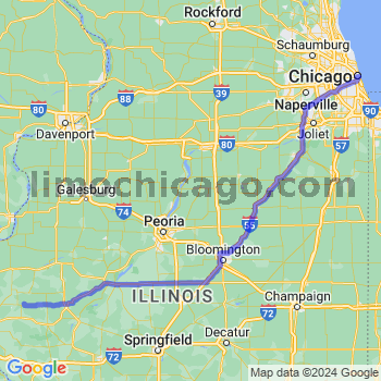 Limousine service to Chicago Loop