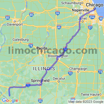 Limousine service to Chicago Loop