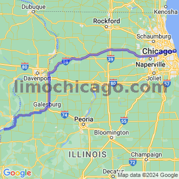 Limousine service to Chicago Loop