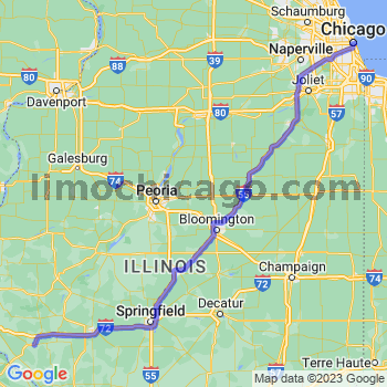 Limousine service to Chicago Loop