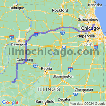 Limousine service to O'Hare airport (ORD)