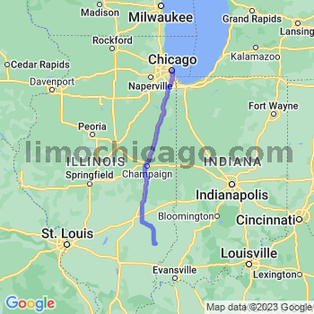 Limousine service to Chicago Loop