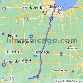 Limousine service to Chicago Loop