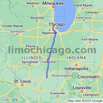 Limousine service to O'Hare airport (ORD)