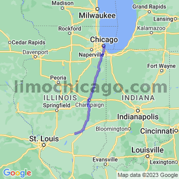 Limousine service to Chicago Loop