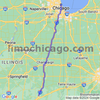 Limousine service to Chicago Loop