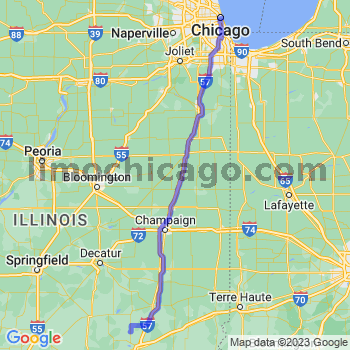 Limousine service to Chicago Loop