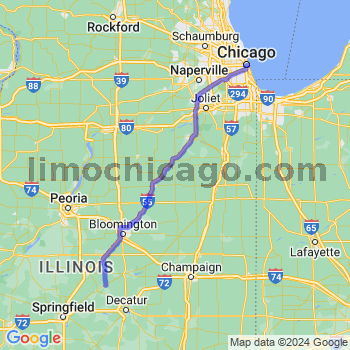 Limousine service to Chicago Loop