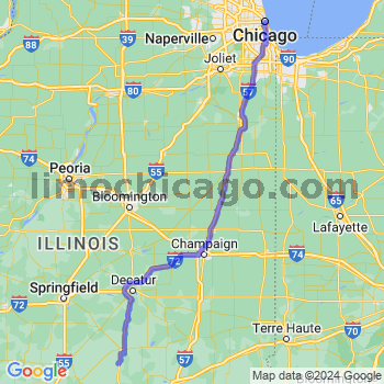 Limousine service to Chicago Loop