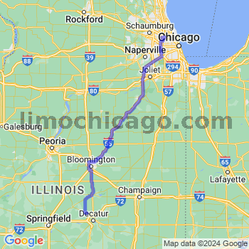 Limousine service to O'Hare airport (ORD)