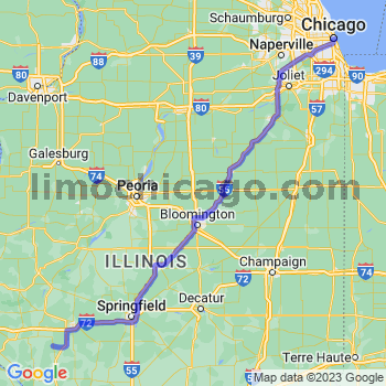 Limousine service to Chicago Loop