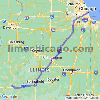 Limousine service to Chicago Loop