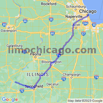 Limousine service to Chicago Loop