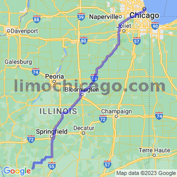 Limousine service to Chicago Loop