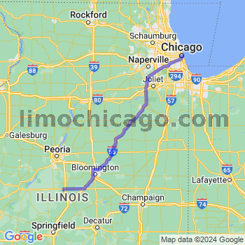 Limousine service to Chicago Loop