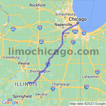 Limousine service to Chicago Loop