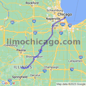 Limousine service to Chicago Loop