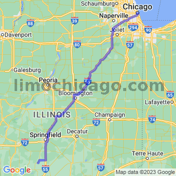 Limousine service to Chicago Loop