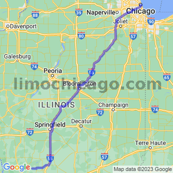 Limousine service to Chicago Loop