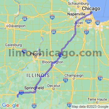 Limousine service to Chicago Loop