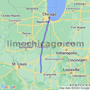 Limousine service to Chicago Loop