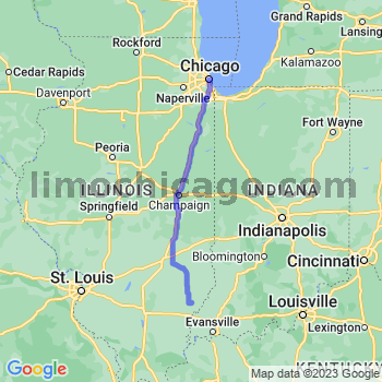 Limousine service to Chicago Loop