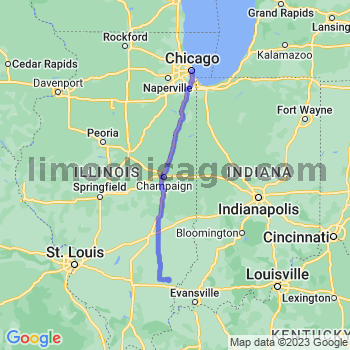 Limousine service to Chicago Loop