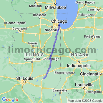 Limousine service to Chicago Loop