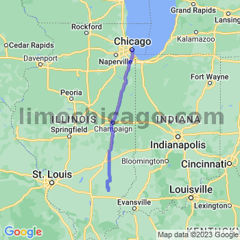 Limousine service to Chicago Loop