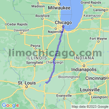 Limousine service to Chicago Loop