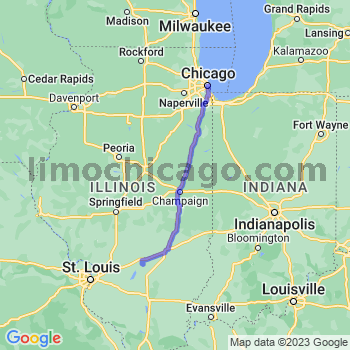 Limousine service to Chicago Loop